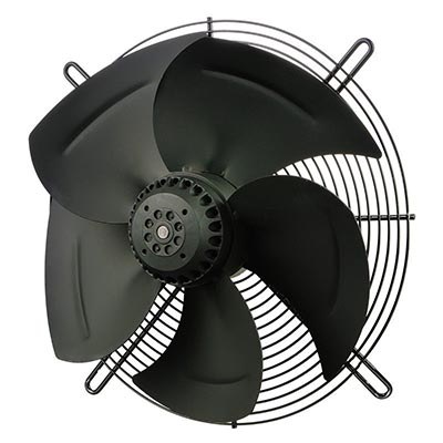 Вентилятор осевой YWF4E-550B-137/50-G нагнетающий на плоской сетке (8200 м³/ч)