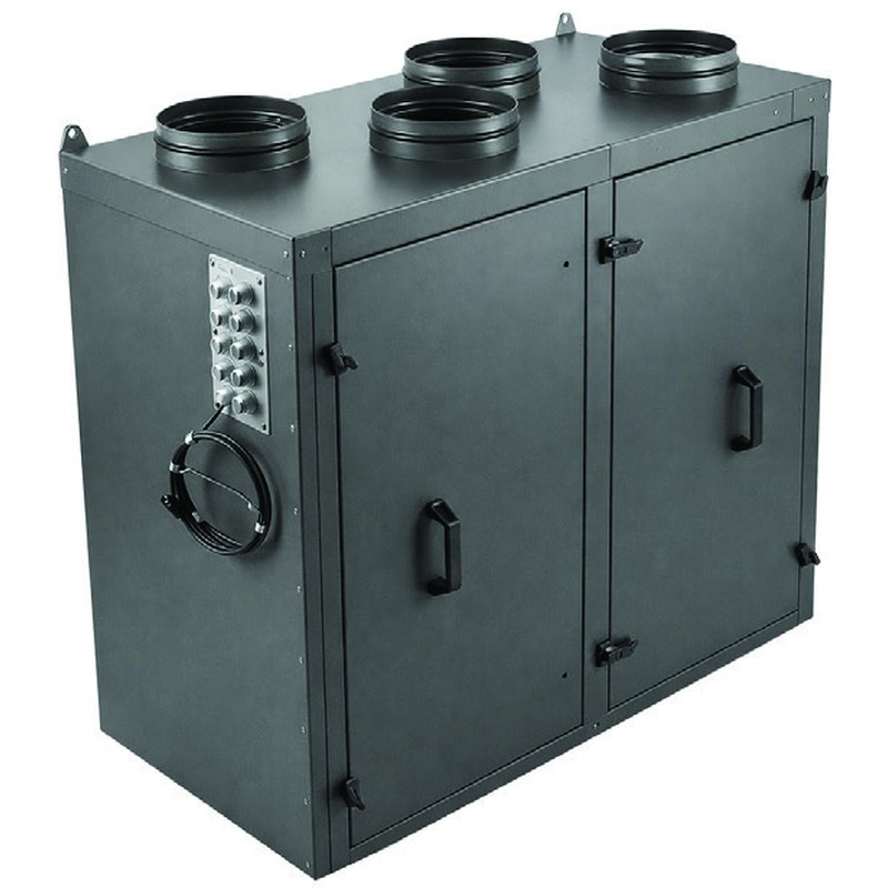 Приточно-вытяжная установка с роторным рекуператором RWN-RR-1000(30m)-ЕС-W-Compact(N)