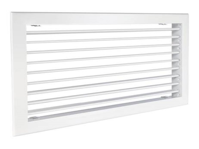 Настенная однорядная решётка ZILON 1 WA 600*100