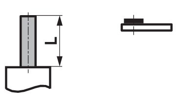 CM24-T-L — Длина шпинделя