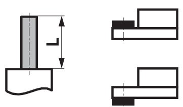 LM230ASR-TP — Длина шпинделя